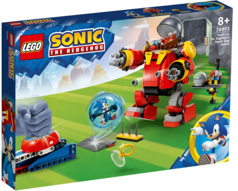 LEGO 76993 Sonic the Hedgehog - Sonic kontra dr. Eggman i robot Death Egg