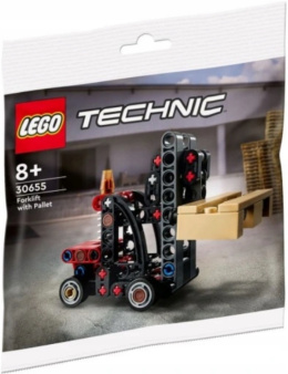 LEGO 30655 Technic - Wózek widłowy z paletą POLYBAG