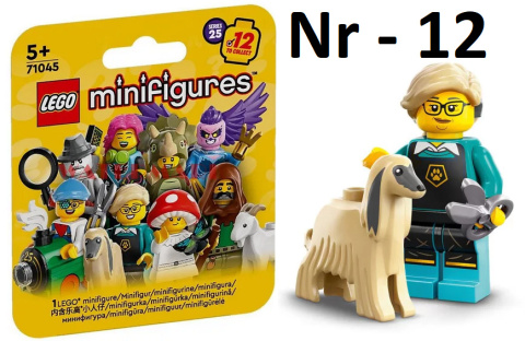 LEGO 71045 MINIFIGURES - Seria 25: nr 12 Psia fryzjerka