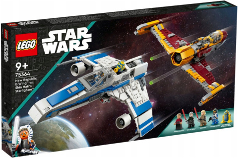 LEGO 75364 Star Wars - E-Wing Nowej Republiki kontra Myśliwiec Shin Hati