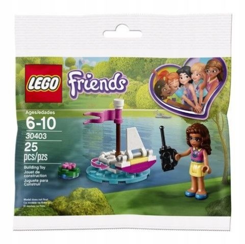 LEGO 30403 FRIENDS - Zdalnie sterowana łódź Olivii POLYBAG