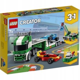 LEGO 31113 CREATOR 3w1 - Laweta z wyścigówkami