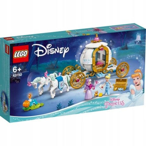 LEGO 43192 DISNEY PRINCESS - Królewski powóz Kopciuszka