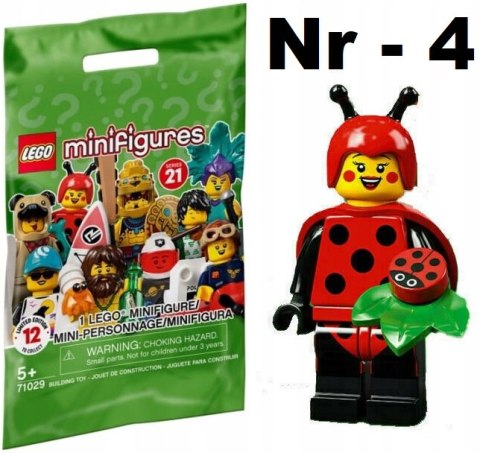 LEGO 71029 MINIFIGURES BIEDRONKA NR 4