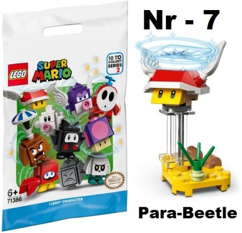 LEGO 71386 SUPER MARIO 2 PARA BEETLE NR 7