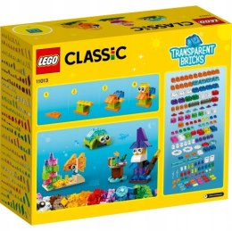 LEGO 11013 CLASSIC - Kreatywne przezroczyste klocki