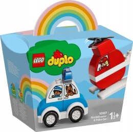 LEGO 10957 DUPLO - Helikopter strażacki i radiowóz