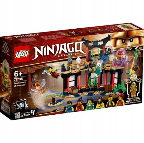 LEGO 71735 NINJAGO - Turniej Żywiołów