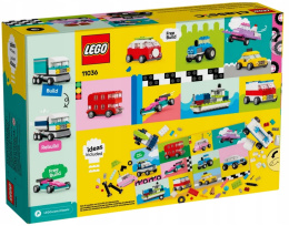 LEGO 11036 Classic - Kreatywne pojazdy