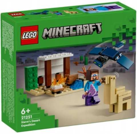 LEGO 21251 Minecraft - Pustynna wyprawa Steve’a