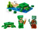 LEGO 21254 Minecraft - Domek na plaży żółwi