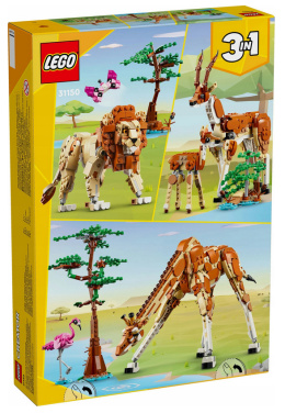 LEGO 31150 Creator 3w1 - Dzikie zwierzęta z safari