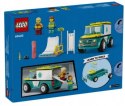 LEGO 60403 City - Karetka i snowboardzista