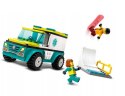 LEGO 60403 City - Karetka i snowboardzista