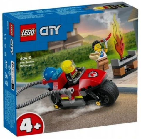 LEGO 60410 City - Strażacki motocykl ratunkowy