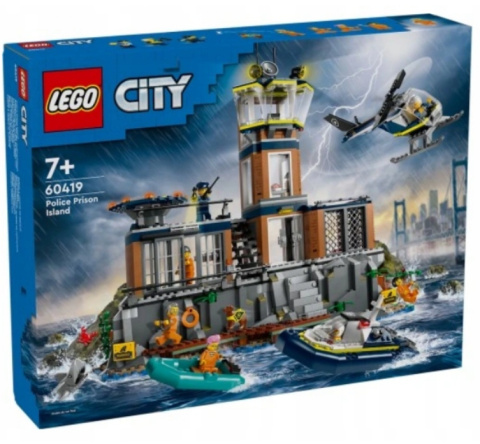 LEGO 60419 City - Policja z Więziennej Wyspy