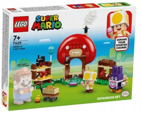 LEGO 71429 Super Mario - Nabbit w sklepie Toada - zestaw rozszerzający