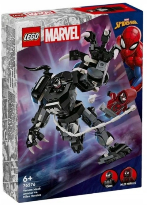 LEGO 76276 SPIDERMAN - Mechaniczna zbroja Venoma vs. Miles Morales