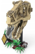 LEGO 76964 Jurassic World - Szkielety dinozaurów - czaszka tyranozaura