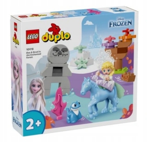 LEGO 10418 Duplo - Elza i Bruni w Zaczarowanym Lesie