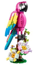 LEGO 31144 Creator 3w1 - Egzotyczna różowa papuga