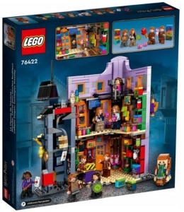 LEGO 76422 Harry Potter - Ulica Pokątna: Magiczne dowcipy Weasleyów