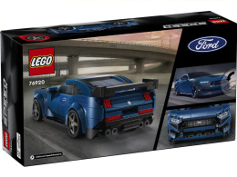 LEGO 76920 Speed Champions - Sportowy Ford Mustang Dark Horse