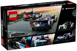 LEGO 76922 Speed Champions - Samochody wyścigowe BMW M4 GT3 & BMW M Hybrid V8