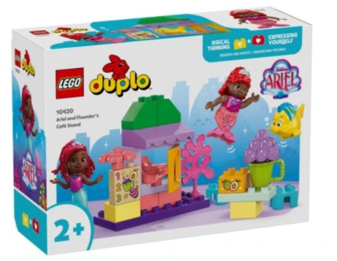 LEGO 10420 Duplo - Stoisko kawowe Arielki i Florka