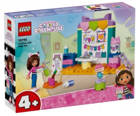 LEGO 10795 Gabby’s Dollhouse - Prace ręczne z Tekturzątkiem