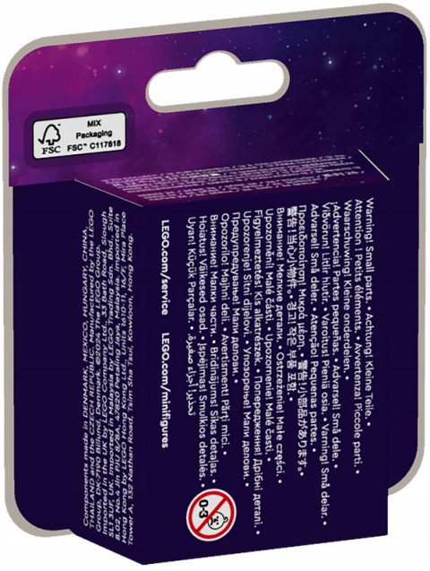 LEGO 71046 MINIFIGURES - Seria 26: nr 3 Kosmita-turysta