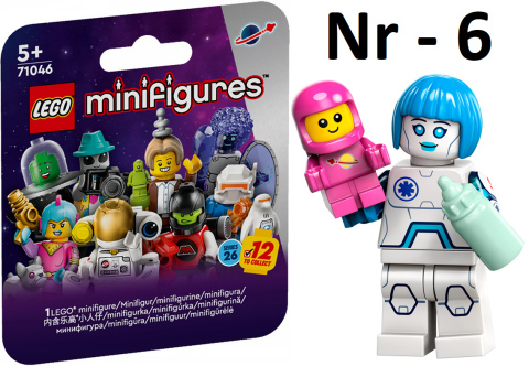 LEGO 71046 MINIFIGURES - Seria 26: nr 6 Android-pielęgniarka