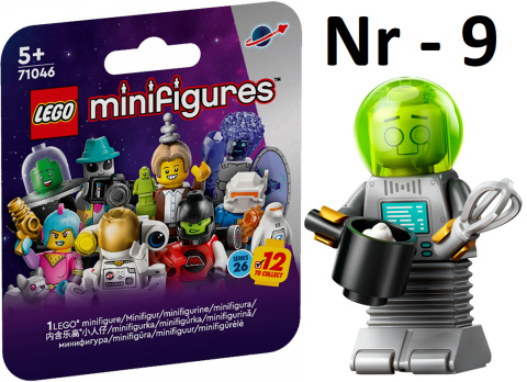 LEGO 71046 MINIFIGURES - Seria 26: nr 9 Robot-lokaj