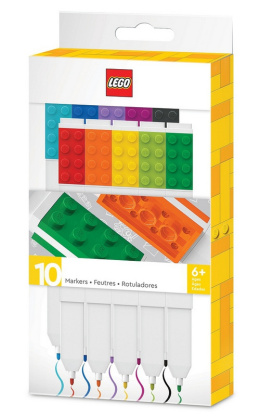 LEGO 53101 - Zestaw 10 flamastrów - Kolorowych