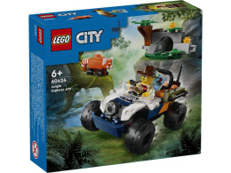 LEGO 60424 City - Quad badacza dżungli z pandą czerwoną