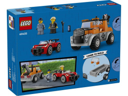 LEGO 60435 City - Samochód pomocy drogowej i naprawa sportowego auta