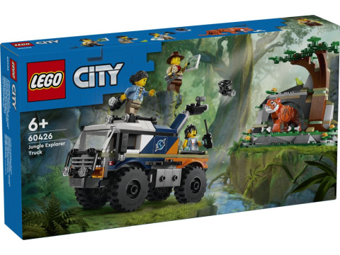 LEGO 60426 City - Terenówka badacza dżungli