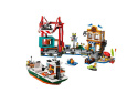 LEGO 60422 City - Nadmorski port ze statkiem towarowym