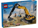 LEGO 60420 City - Żółta koparka