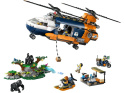 LEGO 60437 City - Helikopter badaczy dżungli w bazie