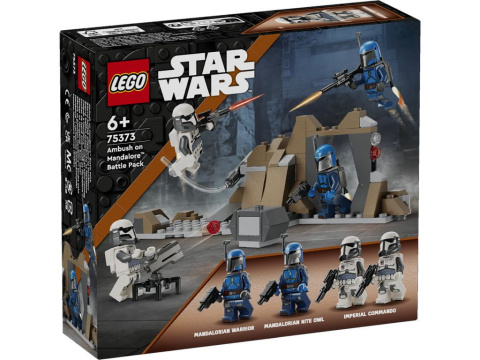 LEGO 75373 Star Wars - Zasadzka na Mandalorze - zestaw bitewny