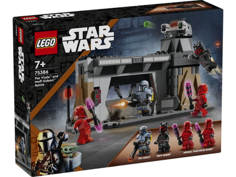 LEGO 75386 Star Wars - Pojedynek Paza Vizsli i Moffa Gideona