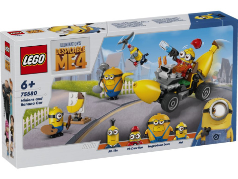 LEGO 75580 Minions - Minionki i bananowóz