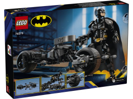 LEGO 76273 DC Batman - Figurka Batmana do zbudowania i batcykl