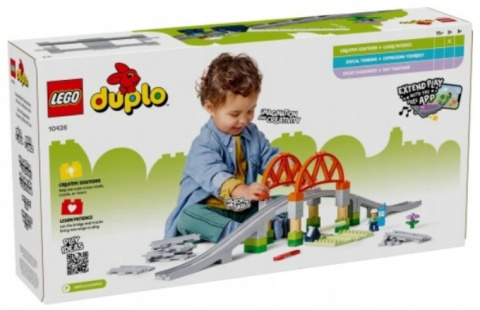 LEGO 10426 Duplo - Most i tory kolejowe - zestaw rozszerzający LEGO 10426 Duplo - Most i tory kolejowe - zestaw rozszerzający
