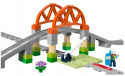 LEGO 10426 Duplo - Most i tory kolejowe - zestaw rozszerzający
