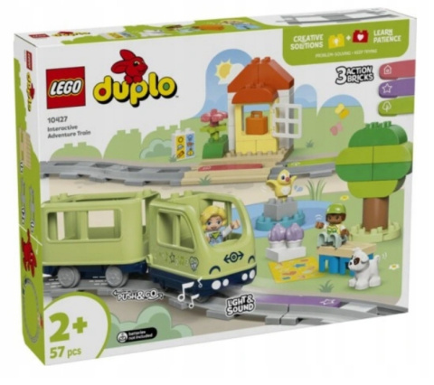 LEGO 10427 Duplo - Przygoda z interaktywnym pociągiem LEGO 10427 Duplo - Przygoda z interaktywnym pociągiem