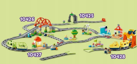 LEGO 10427 Duplo - Przygoda z interaktywnym pociągiem LEGO 10427 Duplo - Przygoda z interaktywnym pociągiem