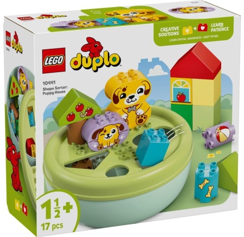 LEGO 10441 Duplo - Sorter kształtów: dom szczeniaczków