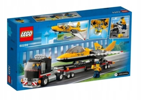 LEGO 60289 City - Transporter odrzutowca pokazowego LEGO 60289 City - Transporter odrzutowca pokazowego